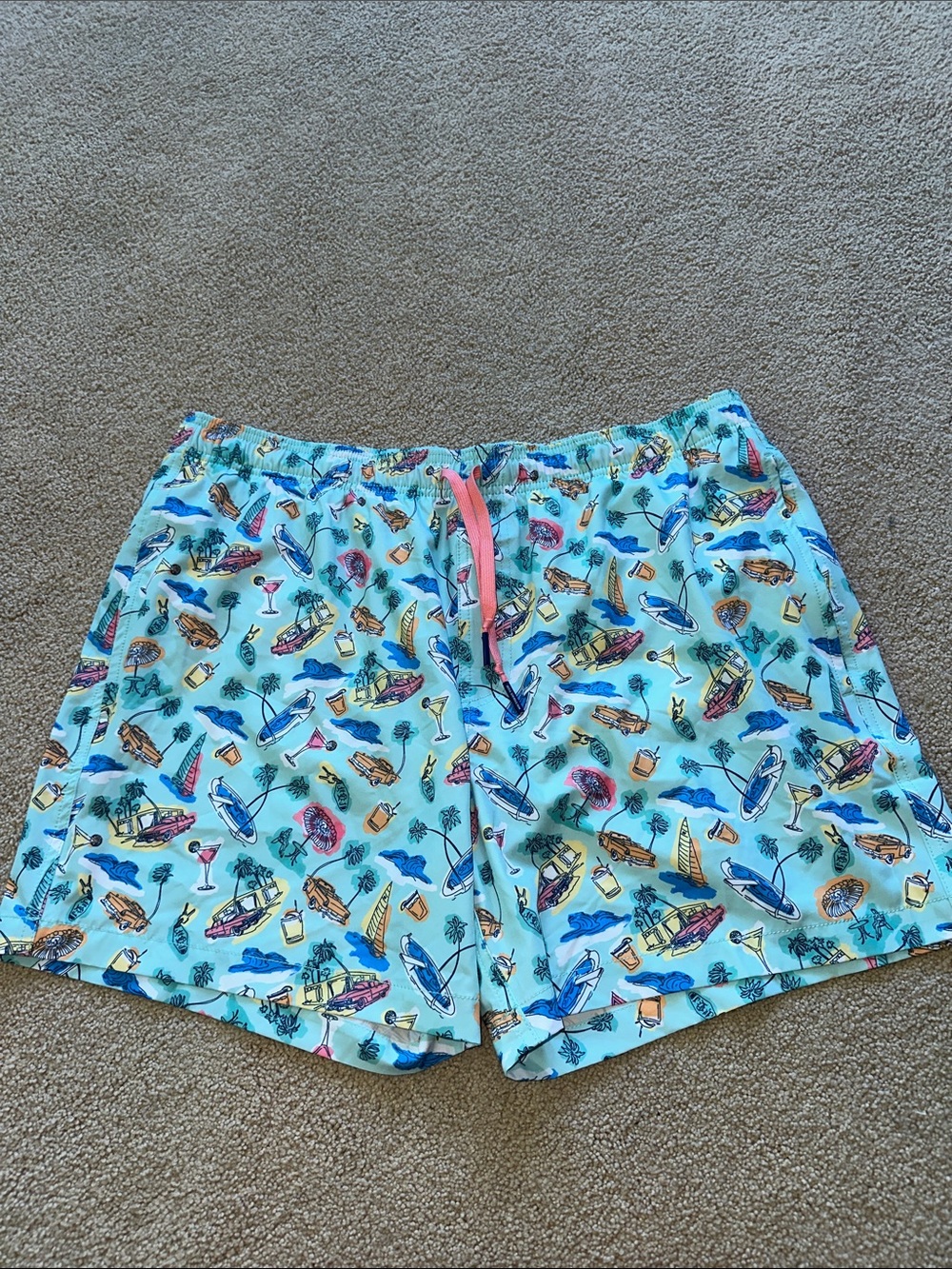 Southern tide swim trunks
